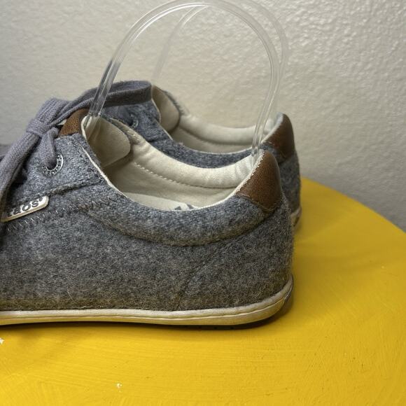 Taos Star Burst Shoes Gray Wool Comfort Casual Walking Sneakers Women’s Size 9 - Picture 2 of 16